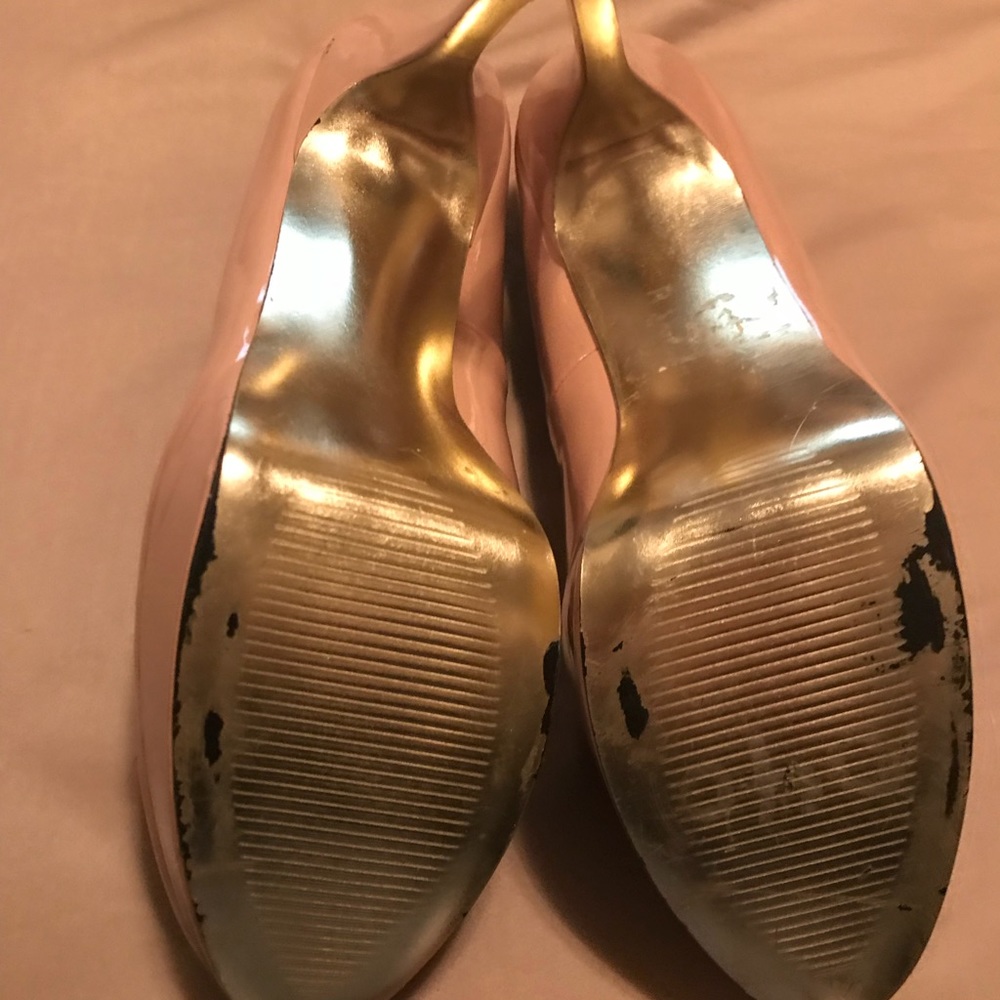 Steve Madden nude platform heels size 9 - Picture 3 of 3